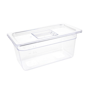 Vogue Clear Polycarbonate - GN 1/3 150mm