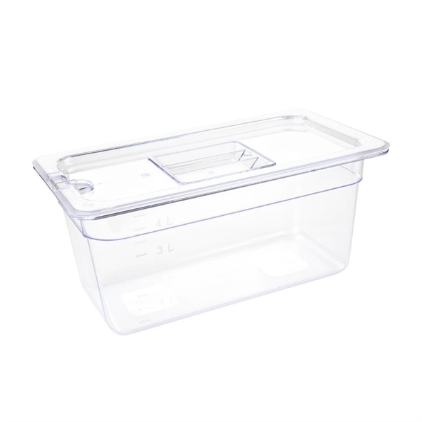 Vogue Clear Polycarbonate - GN 1/3 150mm