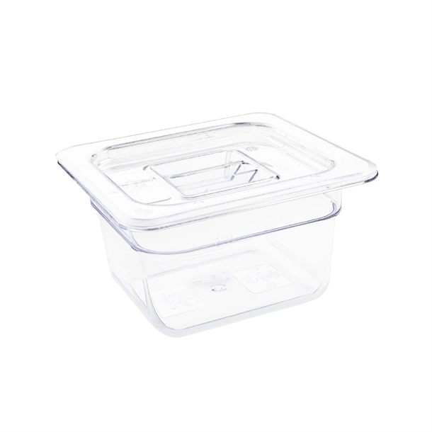 Vogue Clear Polycarbonate - GN 1/6 100mm
