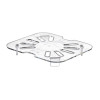 Cambro Polycarbonate Gastronorm Drain Shelf - 1/6 - Clear Cambro Polycarbonate Gastronorm Drain Shelf - 1/6 - Clear