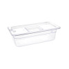 Vogue Clear Polycarbonate - GN 1/3 100mm