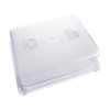 Vogue Clear Polycarbonate - GN 1/2 100mm