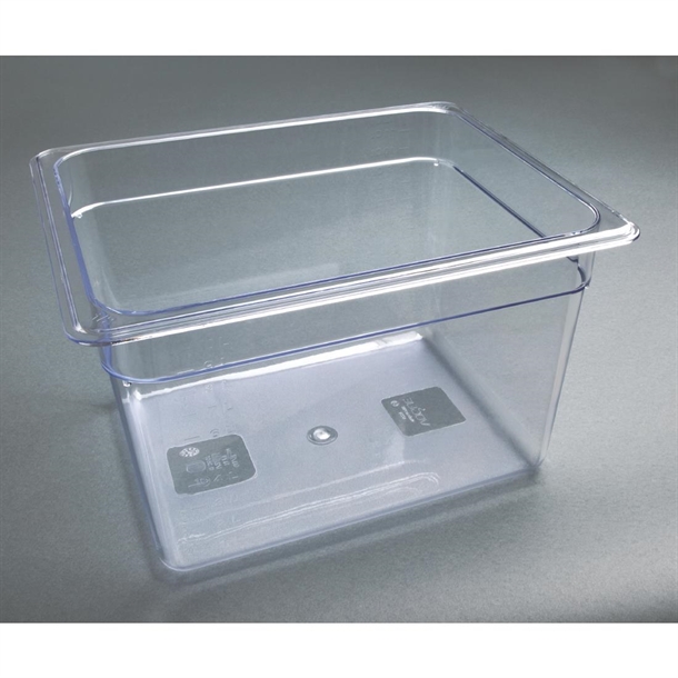 Vogue Clear Polycarbonate - GN 1/2 200mm