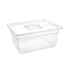 Vogue Clear Polycarbonate - GN 1/2 150mm Vogue Clear Polycarbonate - GN 1/2 150mm