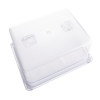 Vogue Clear Polycarbonate - GN 1/2 150mm Vogue Clear Polycarbonate - GN 1/2 150mm