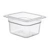 Cambro Polycarbonate Gastronorm - 1/6 100mm -Clear Cambro Polycarbonate Gastronorm - 1/6 100mm -Clear