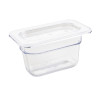 Vogue Clear Polycarbonate - GN 1/9 100mm