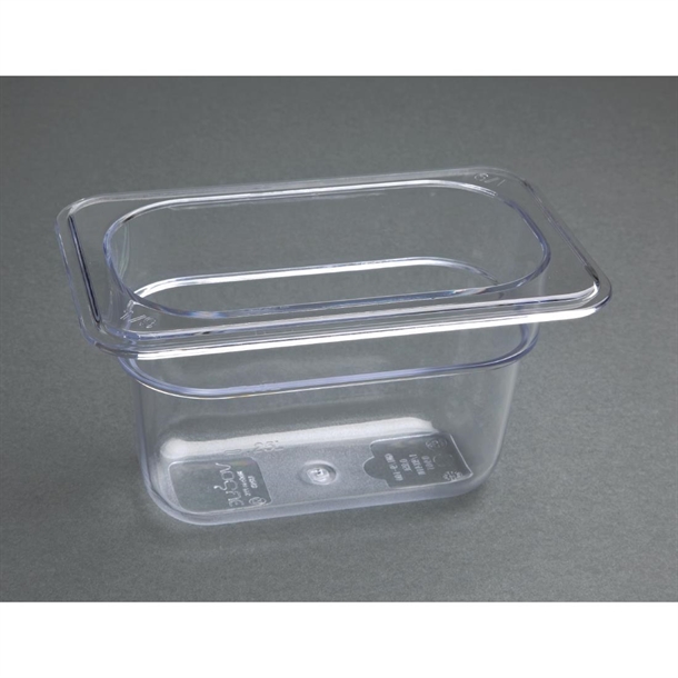 Vogue Clear Polycarbonate - GN 1/9 100mm