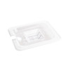 Vogue Clear Polycarbonate 1/6 Gastronorm Notched Lid Vogue Clear Polycarbonate 1/6 Gastronorm Notched Lid