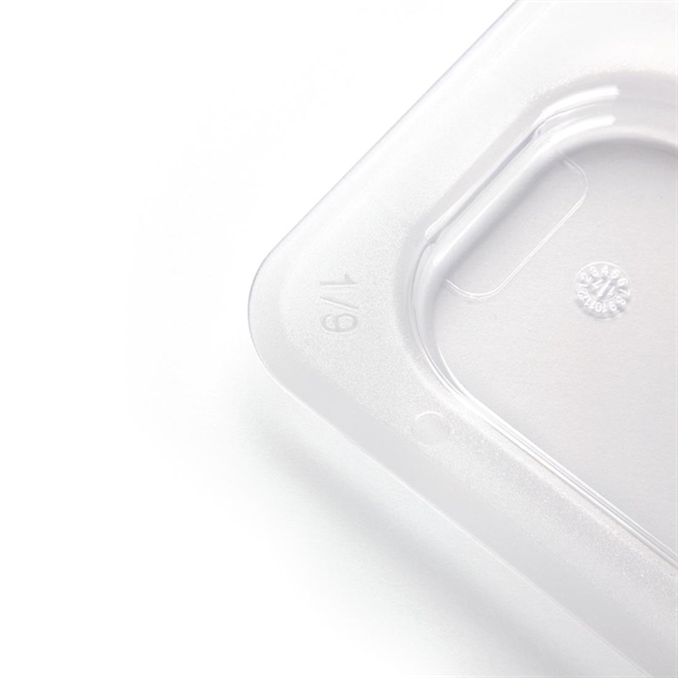 Vogue Clear Polycarbonate Lid - GN 1/9 Vogue Clear Polycarbonate Lid - GN 1/9