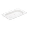 Vogue Clear Polycarbonate Lid - GN 1/9 Vogue Clear Polycarbonate Lid - GN 1/9
