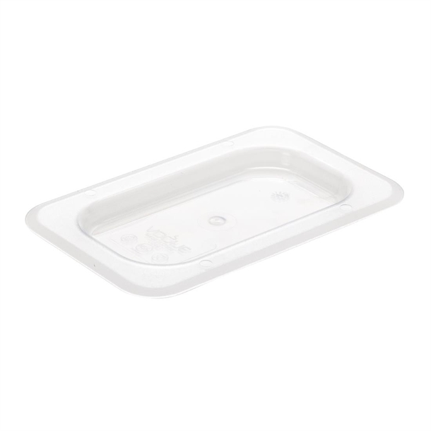 Vogue Clear Polycarbonate Lid - GN 1/9 Vogue Clear Polycarbonate Lid - GN 1/9