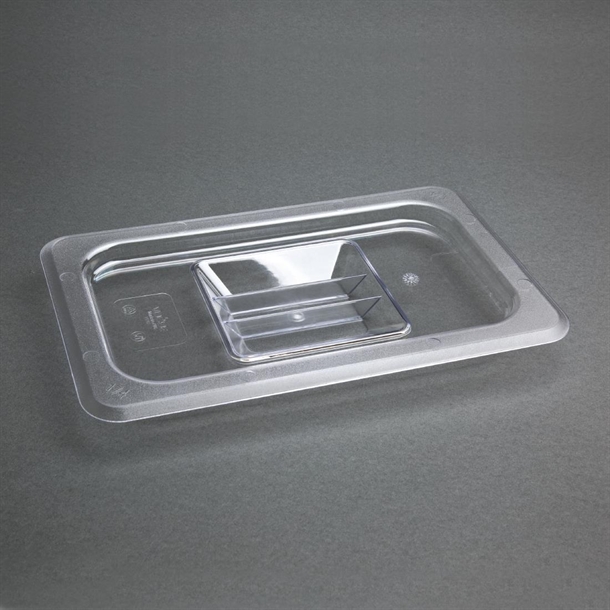 Vogue Clear Polycarbonate 1/4 Gastronorm Lid Vogue Clear Polycarbonate 1/4 Gastronorm Lid