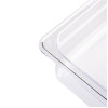 Vogue Clear Polycarbonate - GN 1/1 100mm
