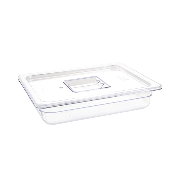 Vogue Clear Polycarbonate - GN 1/2 65mm