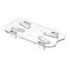 Cambro Polycarbonate 1/9 Gastronorm Tray Drain Shelf Cambro Polycarbonate 1/9 Gastronorm Tray Drain Shelf