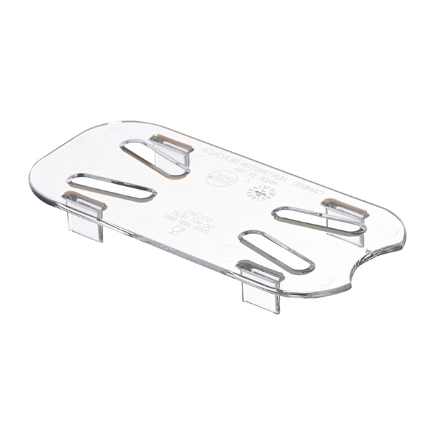 Cambro Polycarbonate 1/9 Gastronorm Tray Drain Shelf Cambro Polycarbonate 1/9 Gastronorm Tray Drain Shelf