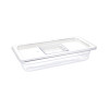 Vogue Clear Polycarbonate - GN 1/3 65mm Vogue Clear Polycarbonate - GN 1/3 65mm