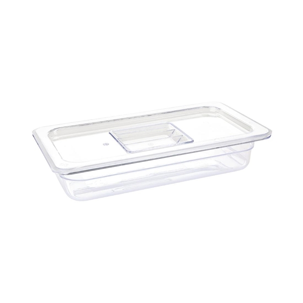 Vogue Clear Polycarbonate - GN 1/3 65mm Vogue Clear Polycarbonate - GN 1/3 65mm