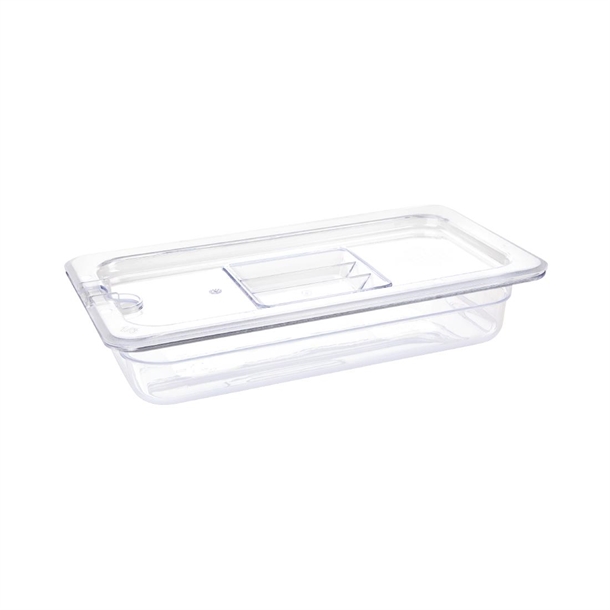 Vogue Clear Polycarbonate - GN 1/3 65mm Vogue Clear Polycarbonate - GN 1/3 65mm