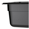 Vogue Black Polycarbonate - GN 1/6 100mm Vogue Black Polycarbonate - GN 1/6 100mm