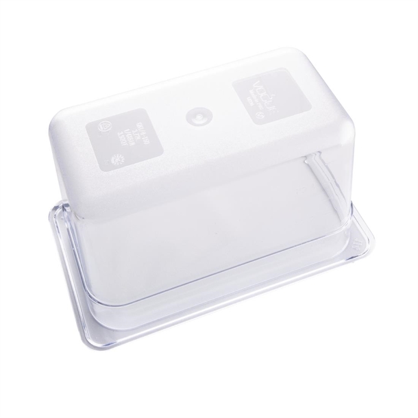 Vogue Clear Polycarbonate - GN 1/4 150mm