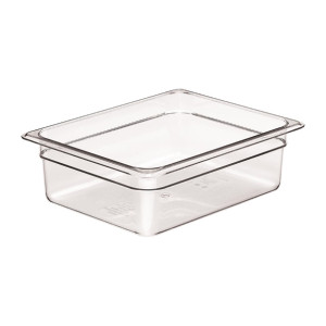Cambro Polycarbonate Gastronorm - 1/2 100mm - Clear