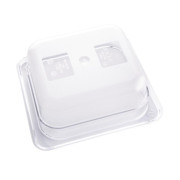 Vogue Clear Polycarbonate - GN 1/6 65mm Vogue Clear Polycarbonate - GN 1/6 65mm