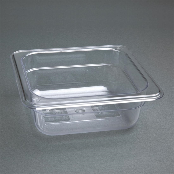 Vogue Clear Polycarbonate - GN 1/6 65mm Vogue Clear Polycarbonate - GN 1/6 65mm