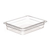 Cambro Polycarbonate Gastronorm - 1/2 65mm - Clear Cambro Polycarbonate Gastronorm - 1/2 65mm - Clear