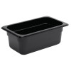 Vogue Black Polycarbonate - GN 1/4 100mm Vogue Black Polycarbonate - GN 1/4 100mm