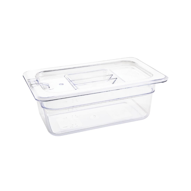 Vogue Clear Polycarbonate - GN 1/4 100mm