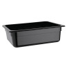 Vogue Black Polycarbonate - GN 1/2 100mm