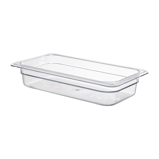 Cambro Polycarbonate Gastronorm - 1/3 65mm - Clear Cambro Polycarbonate Gastronorm - 1/3 65mm - Clear
