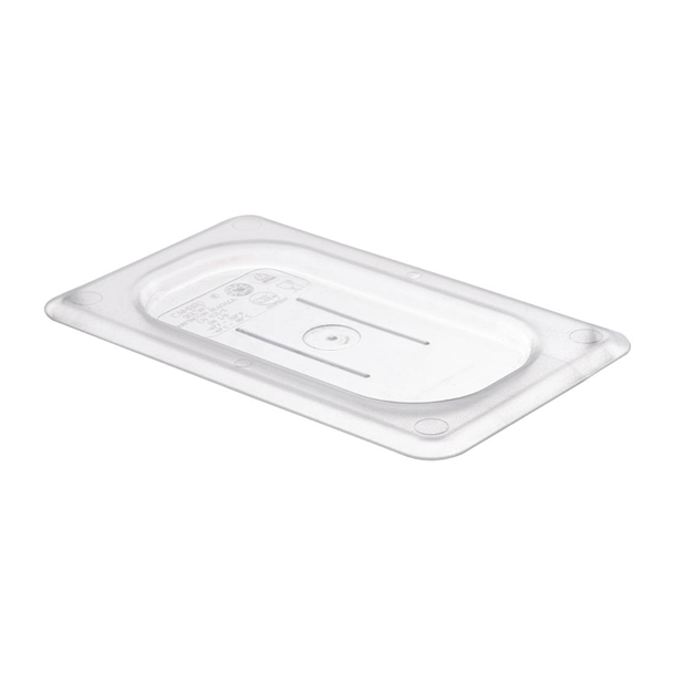 Cambro Polycarbonate Gastronorm flat Lid - 1/9 -Clear