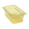 Cambro High Heat Gastronorm Pan - 1/4 100mm - Amber