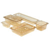 Cambro High Heat Gastronorm Pan - 1/4 100mm - Amber