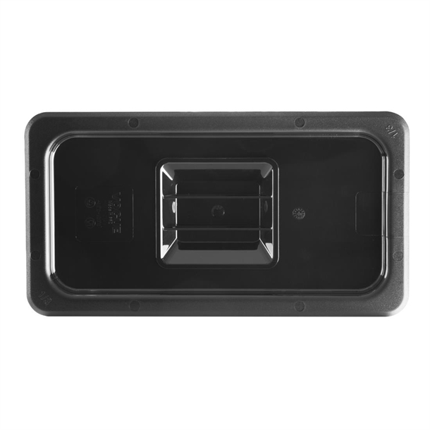 Vogue Black Polycarbonate 1/3 Gastronorm Lid Vogue Black Polycarbonate 1/3 Gastronorm Lid