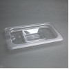 Vogue Clear Polycarbonate 1/4 Gastronorm Lid Notched Vogue Clear Polycarbonate 1/4 Gastronorm Lid Notched