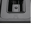 Vogue Black Polycarbonate 1/6 Gastronorm Container Lid Vogue Black Polycarbonate 1/6 Gastronorm Container Lid