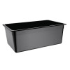 Vogue Black Polycarbonate - GN 1/1 200mm