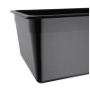 Vogue Black Polycarbonate - GN 1/1 200mm