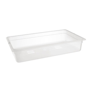 Nisbets Essentials Polypropylene 1/1 Gastronorm Pan 100mm