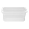 Nisbets Essentials Polypropylene 1/3 GN Container 150mm - 5.3Ltr