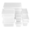 Nisbets Essentials Polypropylene 1/3 GN Container 150mm - 5.3Ltr