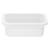 Nisbets Essentials Polypropylene 1/4 GN Container 100mm - 2.5Ltr