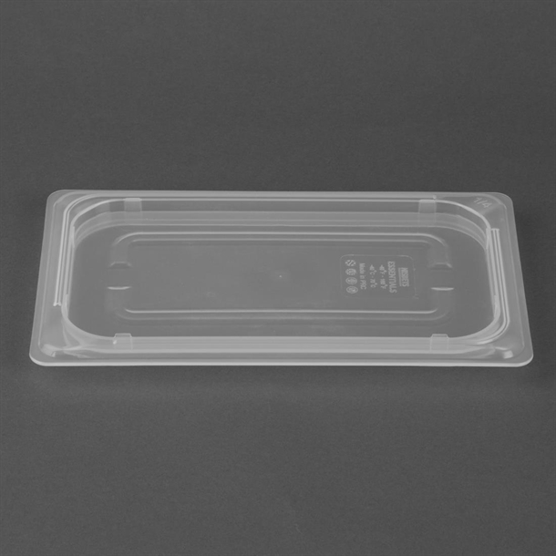Nisbets Essentials Polypropylene 1/4 GN Lid