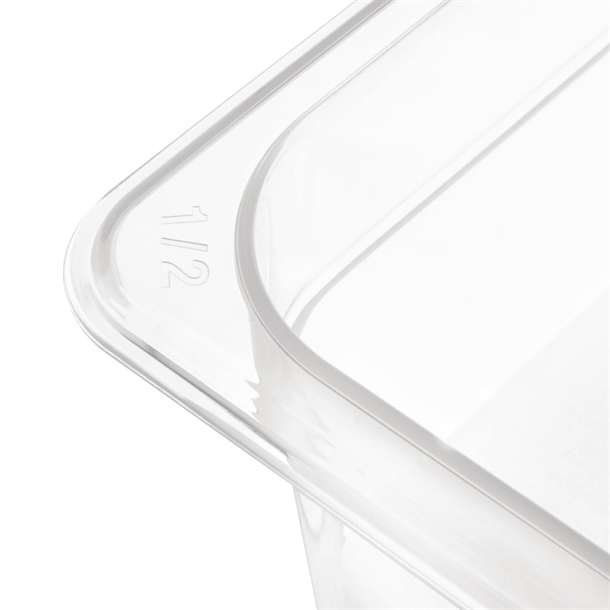 Nisbets Essentials Polypropylene 1/2 Gastronorm Pan 200mm