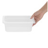 Nisbets Essentials Polypropylene 1/4 GN Container 100mm - 2.5Ltr