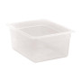 Cambro Polypropylene Gastronorm Tray - Translucent  - 1/2 150mm